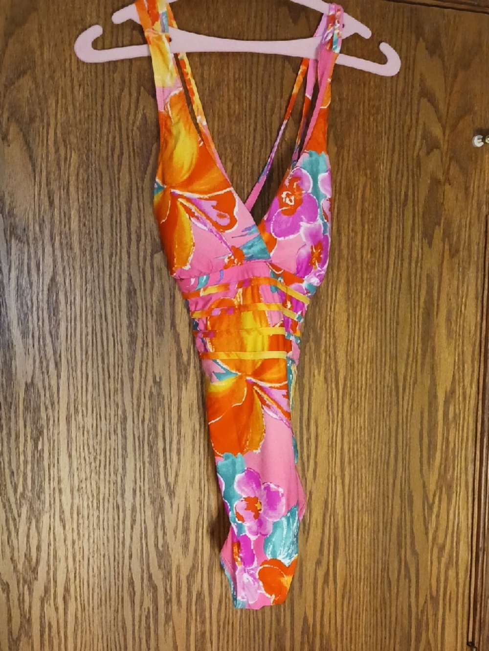 Women's La Blanca Brightly Colored One Piece Swimsuit
